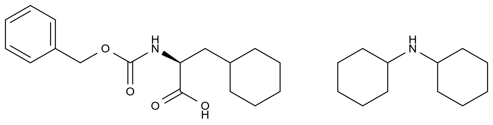  Z-cha-oh.dcha CAS 54594-40-0 结构式 Chemical Structure