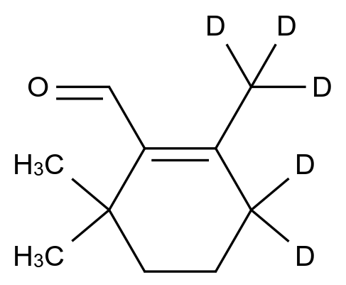  β-Cyclocitral-d CAS 78995-98-9 结构式 Chemical Structure