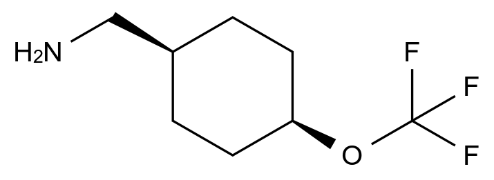  ((1S,4s)-4-(trifluoromethoxy)cyclohexyl)methanamine CAS 2231666-25-2 结构式 Chemical Structure