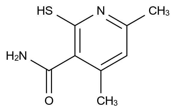 CAS No.:79927-21-2,1, 2-Dihydro-4, 6-Dimethyl-2-Thioxo-3-Pyridinecarboxamide