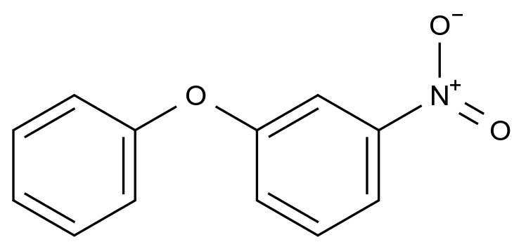 1-NITRO-3-PHENOXYBENZENE 1-NITRO-3-PHENOXYBENZENE CAS 620-55-3 结构式 Chemical Structure