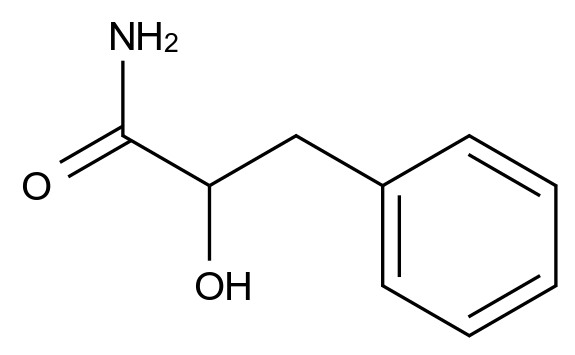 2-hydroxy-3-phenylpropanamide 2-hydroxy-3-phenylpropanamide CAS 705-59-9 结构式 Chemical Structure
