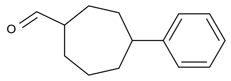  4-Phenylcycloheptane-1-carbaldehyde CAS 2060024-36-2 结构式 Chemical Structure