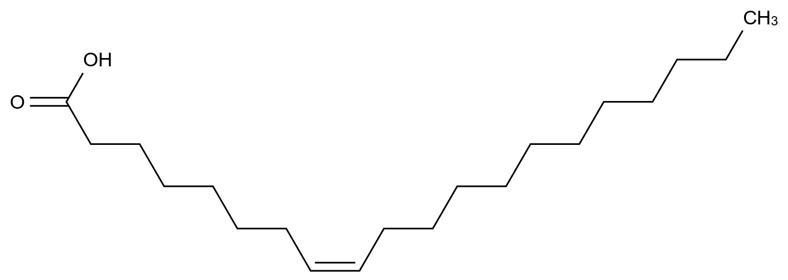 8-顺烯-二十烷酸 8-cis-Eicosenoic acid CAS 76261-96-6 结构式 Chemical Structure