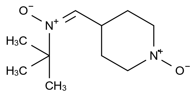 CAS No.:66893-81-0,66893-81-0
B1735
N-(4-Pyridylmethylene)-tert-butylamine N,N'-Dioxide
N-tert-Butyl-alpha-(4-pyridyl)nitrone N'-Oxide
N-tert-Butyl-alpha-(4-pyridyl-1-oxide)nitrone
POBN
alpha-(4-Pyridyl N-Oxide)-N-tert-butylnitrone