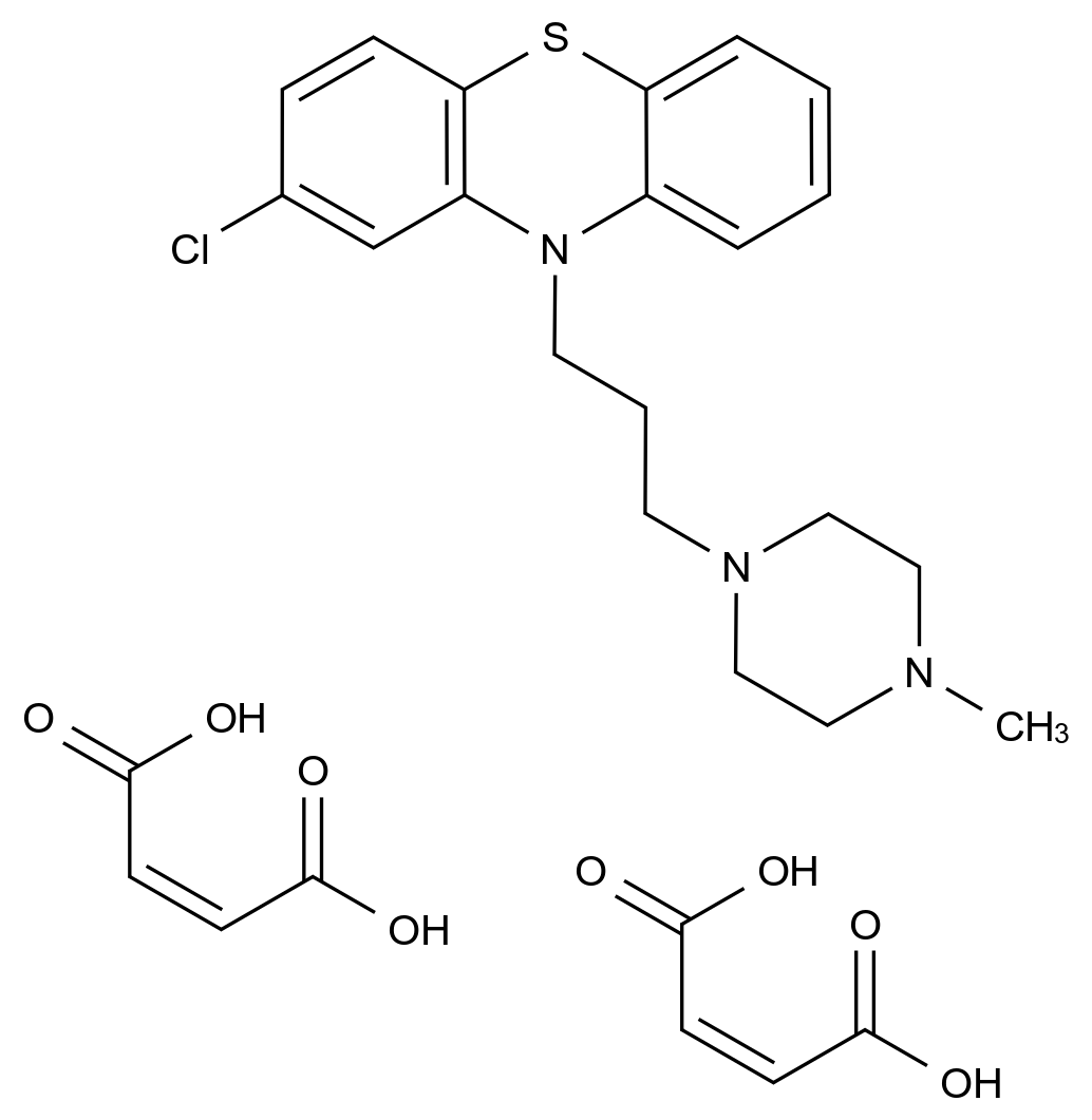 CAS No.:84-02-6,丙氯拉嗪二马来酸盐