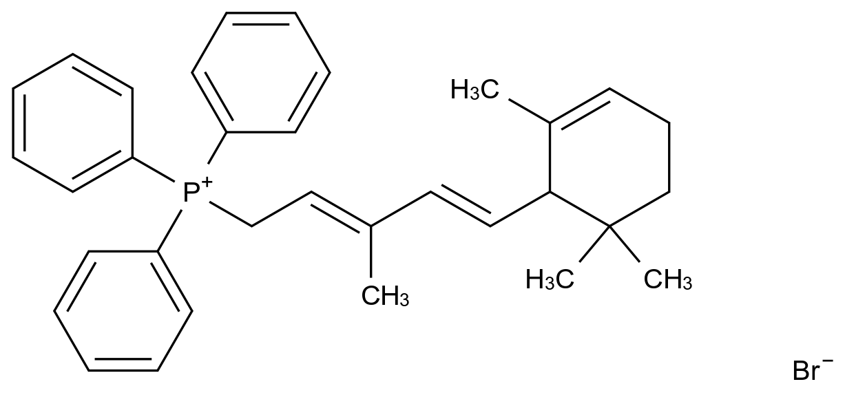 ((2e,4e)-3-Methyl-5-(2,6,6-trimethylcyclohex-2-en-1-yl)penta-2,4-dien-1-yl)triphenylphosphonium bromide