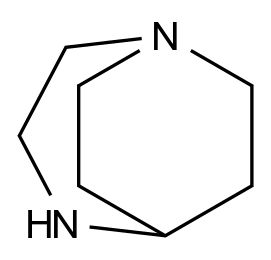 1,4-Diazabicyclo[3.2.2]nonane CAS 283-38-5 chemical structure