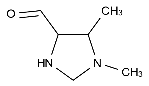  1,5-dimethyl-1H-imidazole-4-carbaldehyde CAS 368833-95-8 结构式 Chemical Structure