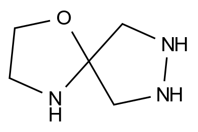  1-Oxa-4,7,8-triazaspiro[4.4]nonane CAS 767323-97-7 结构式 Chemical Structure