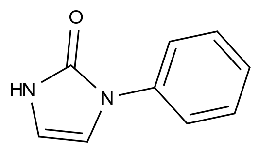 1-苯基-1H-咪唑-2(3H)-酮 1-Phenyl-1H-imidazol-2(3H)-one CAS 53995-06-5 结构式 Chemical Structure