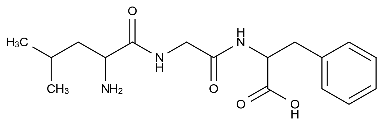 dl-亮氨酰-甘氨酰-dl-苯丙氨酸 2-(2-(2-Amino-4-methylpentanamido)acetamido)-3-phenylpropanoic acid CAS 4294-25-1 结构式 Chemical Structure