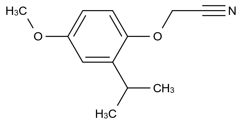 CAS No.:927872-64-8,2-(2-异丙基-4-甲氧基苯氧基)乙腈