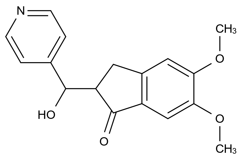 CAS No.:2227606-37-1,2-(Hydroxy(pyridin-4-yl)methyl)-5,6-dimethoxy-2,3-dihydro-1H-inden-1-one