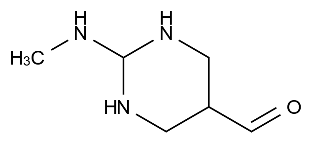  2-(methylamino)pyrimidine-5-carbaldehyde CAS 672307-83-4 结构式 Chemical Structure