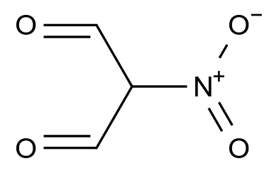 2-nitropropanedial CAS 609-32-5 chemical structure