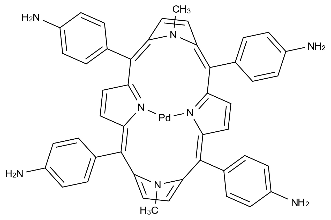 5,​10,​15,​20-​Tetrakis-​(4-​aminophenyl)​-​porphyrin-Pb​(II)​ CAS 878052-39-2 结构式 Chemical Structure