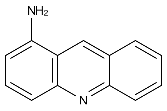 1-氨基吖啶 Acridin-1-amine CAS 578-06-3 结构式 Chemical Structure
