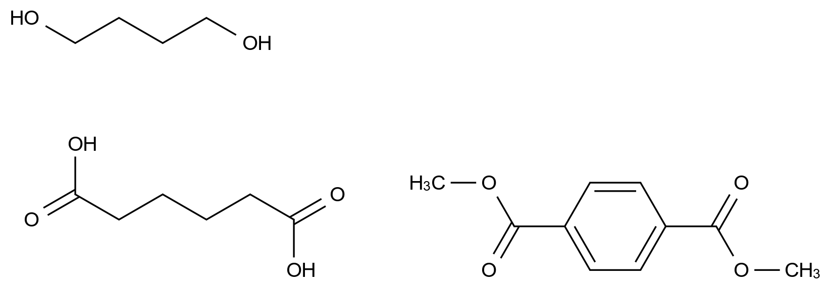 Adipic acid compound with dimethyl terephthalate and butane-1,4-diol CAS 55231-08-8 chemical structure