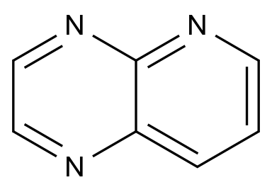 吡啶并[2,3-b]吡嗪 Pyrido[2,3-b]pyrazine CAS 322-46-3 结构式 Chemical Structure