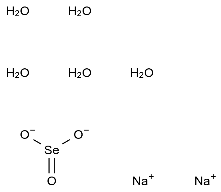 Sodium Selenite Pentahydrate CAS 26970-82-1 chemical structure