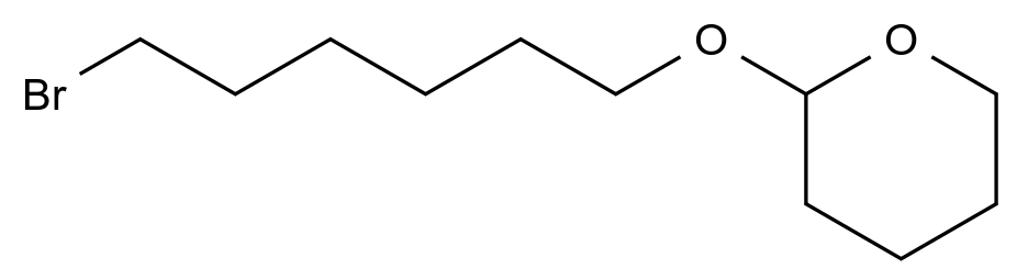 2-(6-溴己氧基)四氢-2<I>H</I>-吡喃 1-Bromo-6-tetrahydropyranyloxyhexane
2-(6-Bromohexyloxy)tetrahydro-2H-pyran
53963-10-3
6-Tetrahydropyraryloxy-1-bromohexane CAS 53963-10-3 结构式 Chemical Structure