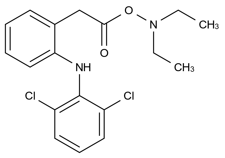 Diclofenac N-Oxydiethylamine Ester