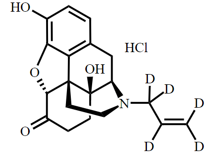 CAS No.:1426174-78-8,Naloxone-d5 HCl