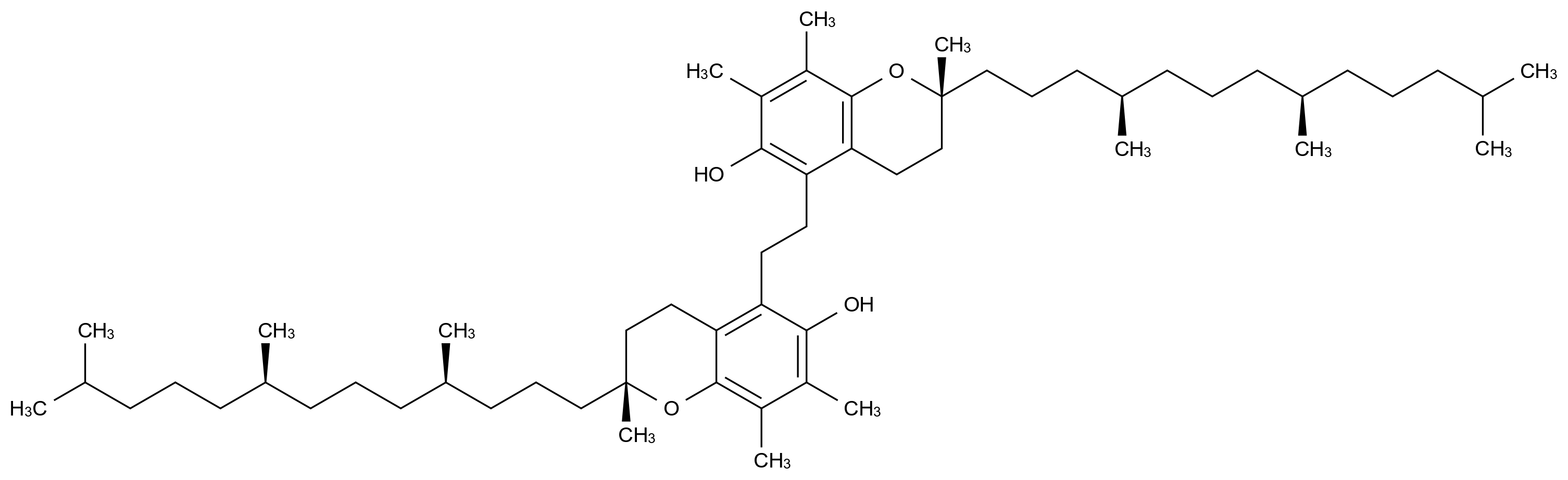 alpha-Tocopherol ethano-dimer CAS 2896-55-1 chemical structure