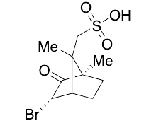 （+）-3-溴-8-樟脑磺酸 (+)-3-Bromo-8-camphorsulfonic Acid CAS 5344-58-1 结构式 Chemical Structure