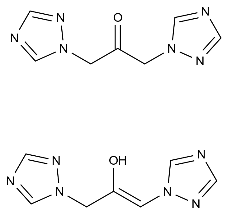 CAS No.:98414-56-3 (ketone form),氟康唑杂质25（烯醇式互变）