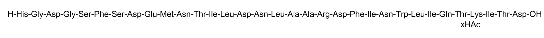 CAS No.:197922-42-2(free base),Teduglutide Acetate