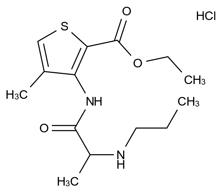CAS No.:161449-05-4,Articaine impurity 17 HCl