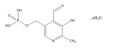 Pyridoxal-5-Phosphate ·x hydrate CAS 853645-22-4 chemical structure