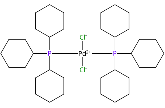 CAS No.:29934-17-6,双(三环己基膦)二氯化钯