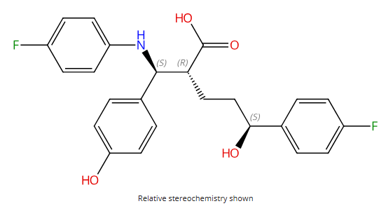 依折麦布杂质19 EzetimiBe Impurity 19 CAS 1391053-63-6 结构式 Chemical Structure
