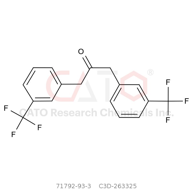 CAS No.:71792-93-3,1,3-bis(3-(trifluoromethyl)phenyl)propan-2-one