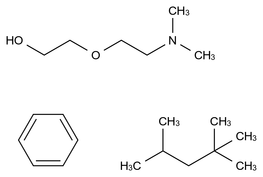  Poly(oxy-1,2-ethanediyl), .alpha.-[2-(dimethylamino)ethyl]-.omega.-[(1,1,3,3-tetramethylbutyl)phenoxy]- CAS 70247-98-2 结构式 Chemical Structure