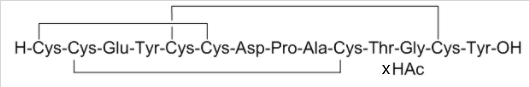 Asp7-Linaclotide XHAc Salt