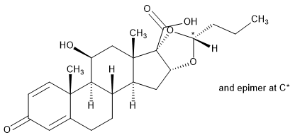 CAS No.:192057-49-1,Budesonide Impurity 19 (Mixture of Epimer)