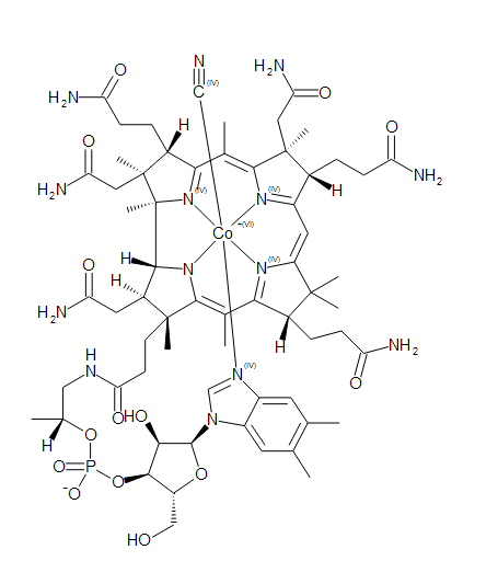 CAS No.:68-19-9,维生素B12(腈钴胺）