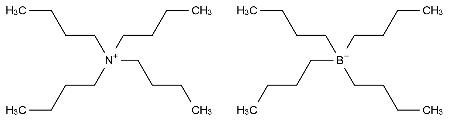 Tetrabutylammoniumtetrabutylborate CAS 23231-91-6 chemical structure