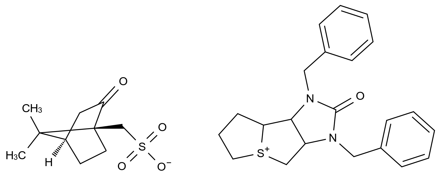  Trimethaphan camsylate CAS 68-91-7 结构式 Chemical Structure
