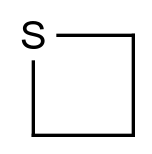 Trimethylenesulfide CAS 287-27-4 chemical structure