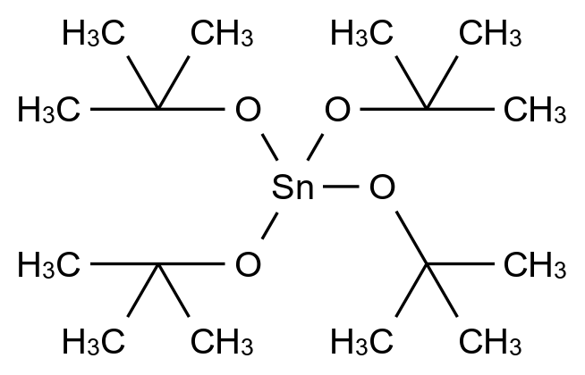 叔丁氧锡(IV) 36809-75-3
Tin(4+) tetrakis(2-methylpropan-2-olate)
DTXSID40747907 CAS 36809-75-3 结构式 Chemical Structure