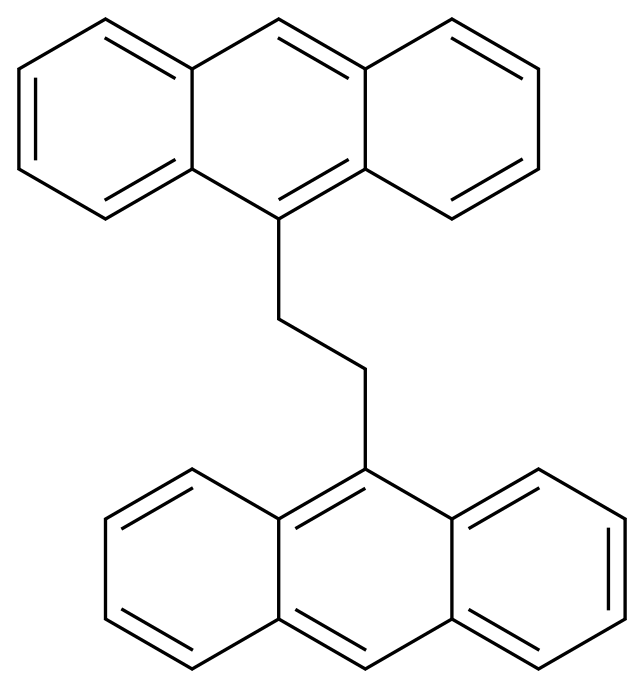 4709-79-9
Anthracene, 9,9'-(1,2-ethanediyl)bis-
DTXSID70345591 CAS 4709-79-9 chemical structure