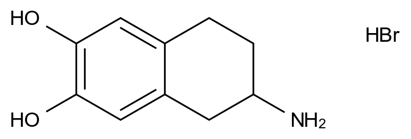 CAS No.:13575-86-5,（+/-）-2-氨基-6,7-二羟基-1,2,3,4-四氢萘氢溴酸盐
