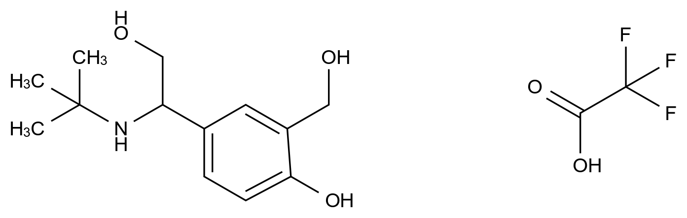 CAS No.:2691147-78-9（free base）,沙丁胺醇杂质172