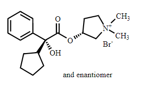 格隆溴铵EP杂质N 溴盐 Glycopyrronium Bromide EP Impurity N Bromide CAS 58493-54-2 结构式 Chemical Structure
