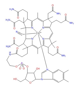 维生素B12杂质32 Cyanocobalamin Impurity 32 CAS 106217-80-5 结构式 Chemical Structure